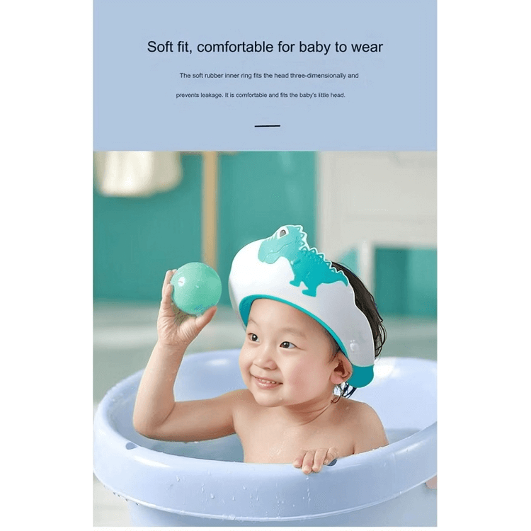 Adjustable Baby Shampoo Cap | No More Tears, Just Fun Bath Time!