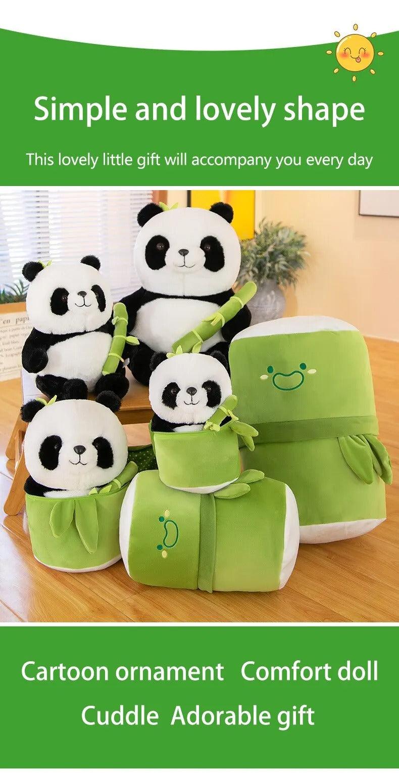 Cute Bamboo Tube Panda Plush - AlwaysGood Store