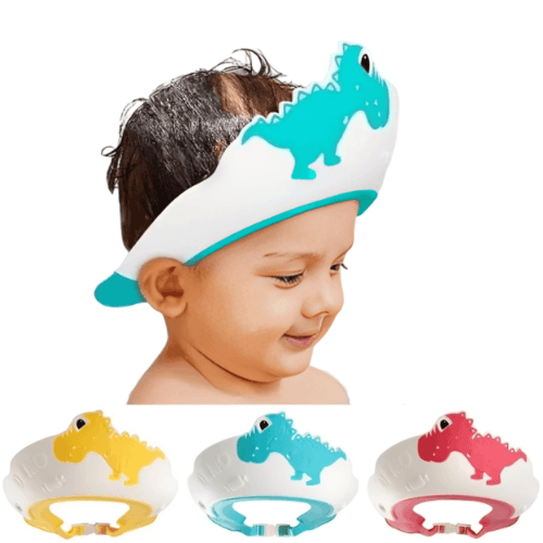 Adjustable Baby Shampoo Cap | No More Tears, Just Fun Bath Time!