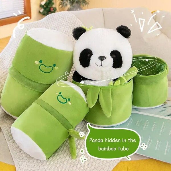 Cute Bamboo Tube Panda Plush - AlwaysGood Store