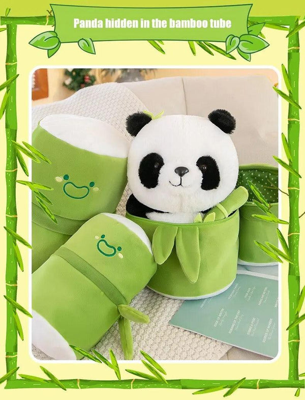 Cute Bamboo Tube Panda Plush - AlwaysGood Store