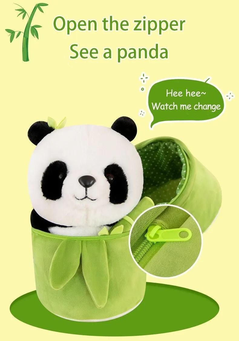 Cute Bamboo Tube Panda Plush - AlwaysGood Store