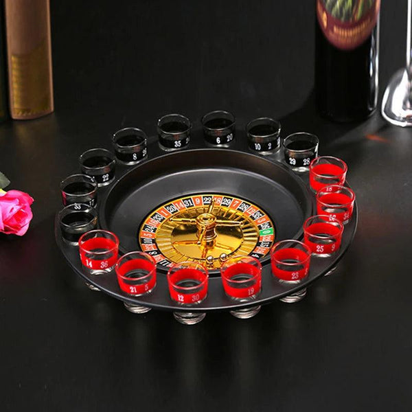 Roulette Whirl Shot Glass Game - AlwaysGood Store